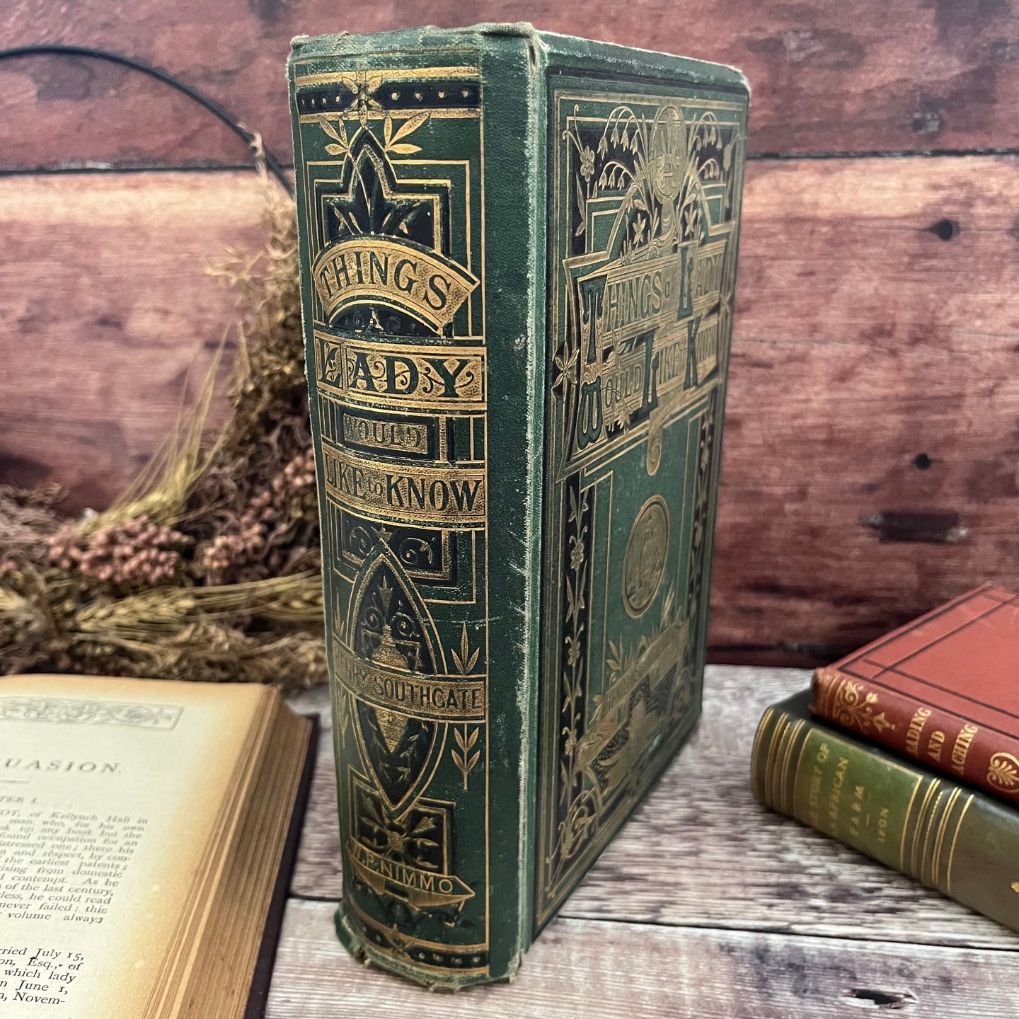 1874 Things A Lady Would Like To Know by Henry Southgate Mid Victorian Social History