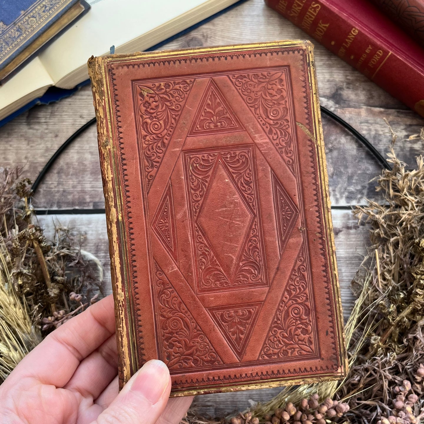 1825 The Chase by William Somerville Full Leather Late Georgian Book