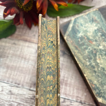 Load image into Gallery viewer, 1814 Poems of William Cowper Two Volumes Half Leather Antiquarian Books
