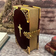 Load image into Gallery viewer, 1863 The Book of Common Prayer Full Velvet Binding Gauffered Edges &amp; Brass Clasp
