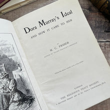 Load image into Gallery viewer, Dora Murray's Ideal by M C Fraser; Beautiful Floral Binding Book
