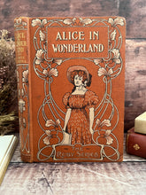 Load image into Gallery viewer, Alice in Wonderland by Lewis Carroll Rare Binding The Ruby Series Antique Book (Et)
