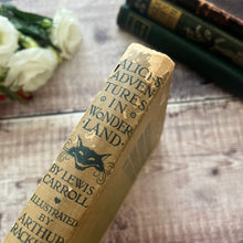 Load image into Gallery viewer, 1st Edition Alice&#39;s Adventures in Wonderland By Lewis Carroll Illustrated by Arthur Rackham
