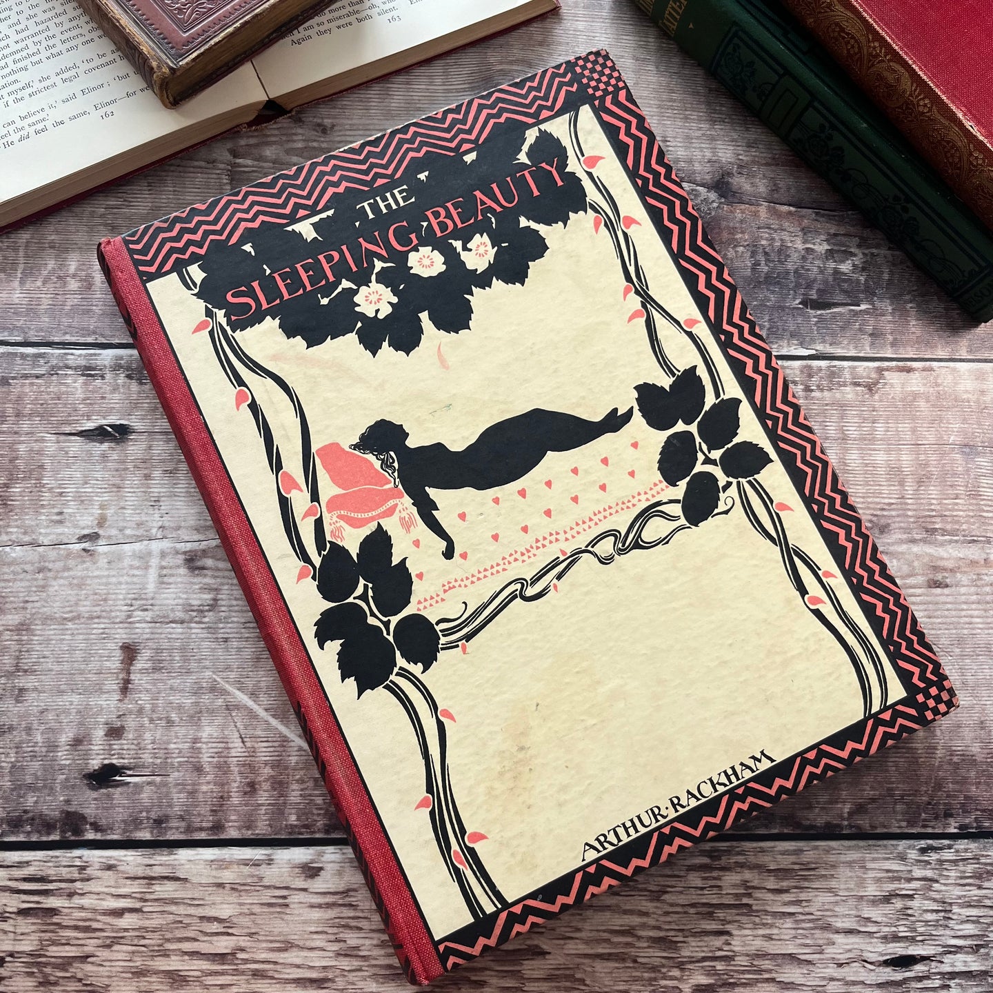 Sleeping Beauty Sought After Binding Illustrated by Arthur Rackham Antique Book