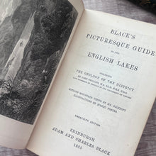 Load image into Gallery viewer, 1885 Black's Guide to the Lakes; Victorian Guide to the Lake District with Illustrations
