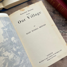 Load image into Gallery viewer, Selected Stories from Our Village by Miss Mitford Full Calf Leather School Prize Binding
