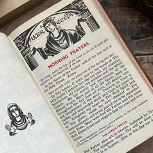 Load image into Gallery viewer, 1962 The Roman Missal Full Leather Illustrated book with Gauffered Text Block Edges
