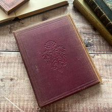 Load image into Gallery viewer, 1870 Heber&#39;s Hymns Mid Victorian 19th Century Purple Floral Binding Book Faded
