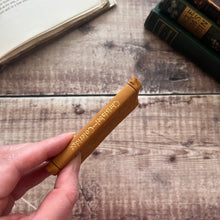 Load image into Gallery viewer, Christabel by Samuel Taylor Coleridge Miniature Yapp Leather Suede Binding Antique Book
