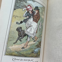 Load image into Gallery viewer, 1898 Sense and Sensibility by Jane Austen; Half Leather Binding with Colour Plates
