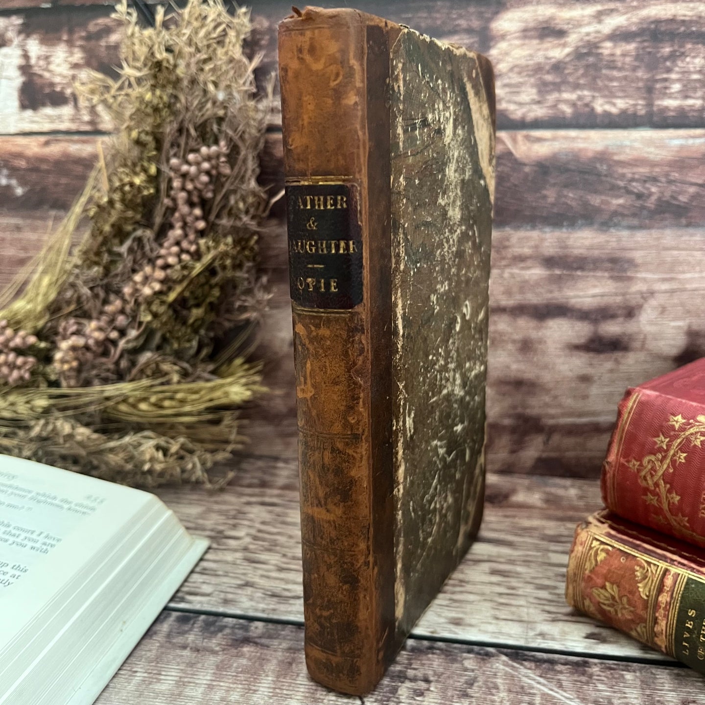 1824 The Father and Daughter by Mrs Opie Georgian Book