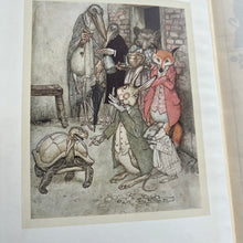 Load image into Gallery viewer, 1912 Aesop&#39;s Fables Illustrated by Arthur Rackham First Edition Thus Colour Plates
