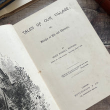 Load image into Gallery viewer, Tales of Our Village by Miss Mitford Floral Binding from The Garland Library
