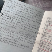 Load image into Gallery viewer, Early Victorian Hand Written Manuscript by a Vicar; Recording Day to Day Life &amp; Tribulations
