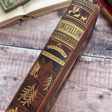 Load image into Gallery viewer, Henry Wadsworth Longfellow Poetical Works; Fine Cloth Binding by Gall and Inglis Book
