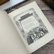 Load image into Gallery viewer, 1870 Heber&#39;s Hymns Mid Victorian 19th Century Floral Binding Book Faded
