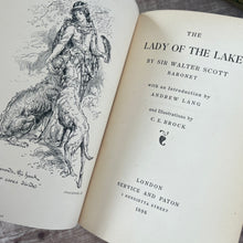 Load image into Gallery viewer, 1898 The Lady of the Lake by Sir Walter Scott; Stunning AA Turbayne Binding
