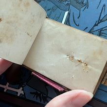 Load image into Gallery viewer, Miniature Notebook with Mauchline Ware Boards featuring scenes of Bath; Antique
