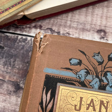 Load image into Gallery viewer, Rare Jane Eyre by Charlotte Bronte Floral Binding Late Victorian Book
