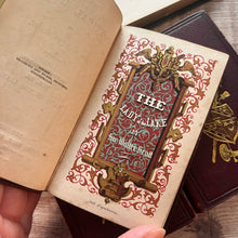 Load image into Gallery viewer, 1838 Three Volume Full Morocco Set of Walter Scott's Poetical Works
