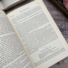 Load image into Gallery viewer, The Antiquary and Rob Roy by Sir Walter Scott; Half Calf Binding with Marbled Edges
