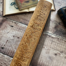 Load image into Gallery viewer, 1866 Antique Poetry Book: Faux Tortoiseshell &amp; Gilt Victorian Binding (Et)
