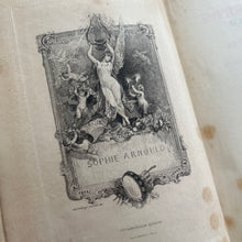 Load image into Gallery viewer, 1898 Sophie Arnould Actress and Wit; Late Victorian Half Vellum Book
