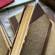Load image into Gallery viewer, Collection of the Works of Jane Austen Half Leather Bound Victorian Books
