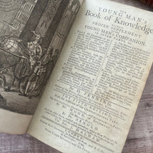 Load image into Gallery viewer, 1794 Young Man's Book of Knowledge; Georgian 18th Century Book
