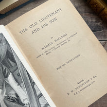 Load image into Gallery viewer, Art Nouveau Red Cloth Book: The Old Lieutenant and His Son, 1913
