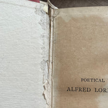 Load image into Gallery viewer, Alfred Lord Tennyson's Poetical Works In Fine Half Vellum Binding Antique Book
