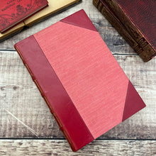 Load image into Gallery viewer, 1900 The Professor by Charlotte Bronte Half Leather Binding Haworth Edition Book
