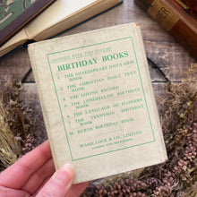 Load image into Gallery viewer, The Language of Flowers A Journal and Record of Birthdays Book with DJ
