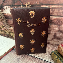 Load image into Gallery viewer, 1906 Old Mortality by Sir Walter Scott Art Nouveau Gilt Decorated Book
