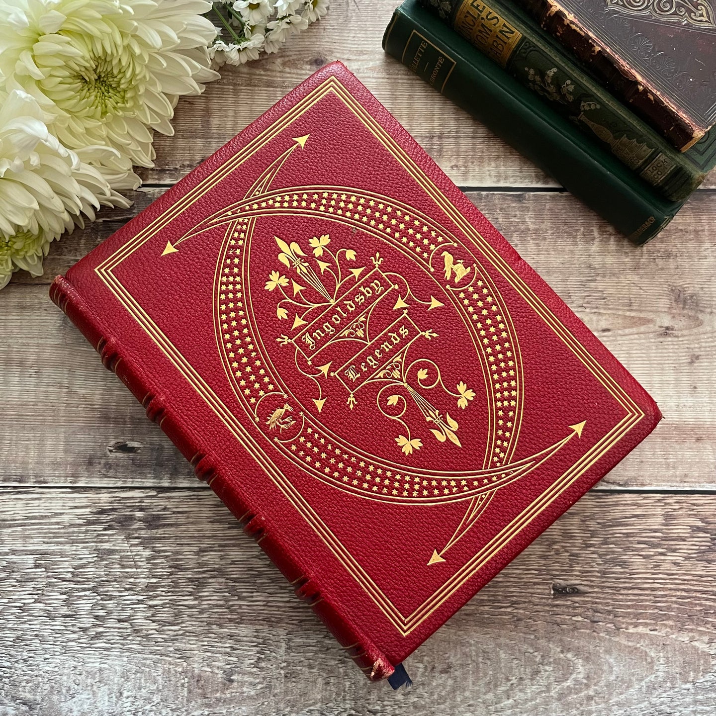 1874 The Ingoldsby Legends Myths and Marvels Full Leather Fine Binding