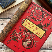 Load image into Gallery viewer, Tales of Our Village by Miss Mitford Floral Binding from The Garland Library
