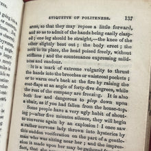Load image into Gallery viewer, 1853 The Etiquette of Love, Courtship and Marriage; Early Victorian Guide
