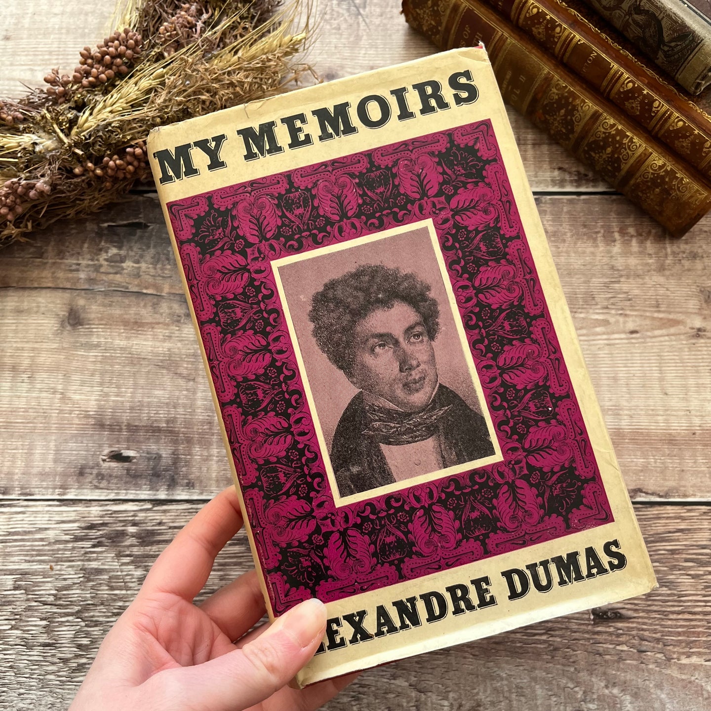 My Memoirs by Alexandre Dumas 1960's Book with Dust Jacket English Translation