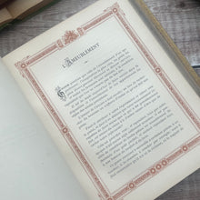 Load image into Gallery viewer, Le Livre du Mariage Souvenir de 1887; 19th Century Full Leather Book with Blue Tinted Gilt Gauffered Edges
