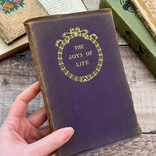 Load image into Gallery viewer, The Joys of Life Full Purple Leather Yapp Binding
