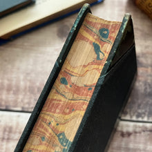 Load image into Gallery viewer, 1887 Shirley by Charlotte Bronte Half Calf Binding with Marbled Edges (Et)
