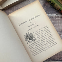 Load image into Gallery viewer, Heroines of the Cross by Frank Mundell Floral Binding Book
