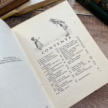 Load image into Gallery viewer, 1932 Mother Goose Collection of Illustrated Nursery Rhymes Antique Book
