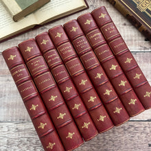 Load image into Gallery viewer, The Works of Mrs Elizabeth Gaskell; Half Calf Finely Bound Collection Early 20th Century
