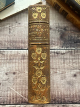 Load image into Gallery viewer, Silas Marner and Scenes of Clerical Life by George Eliot; Beautiful Half Leather Binding
