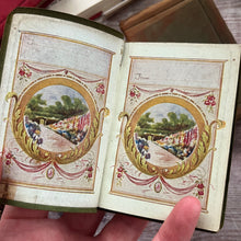 Load image into Gallery viewer, Collection of Four Antique Miniature Yapp Leather Books Poems Poetry; WORN
