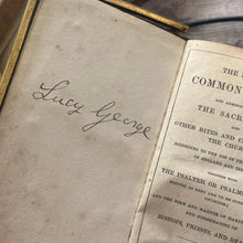 Load image into Gallery viewer, 1844 The Book of Common Prayer Full Morocco Leather Binding Gauffered Edges &amp; Clasp
