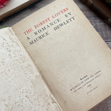 Load image into Gallery viewer, 1898 The Forest Lovers by Maurice Hewlett; Late 19th Century Book
