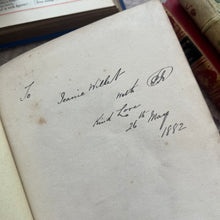 Load image into Gallery viewer, Robert Burn&#39;s Poetical Works Fine Cloth Binding by Gall and Inglis Book Victorian
