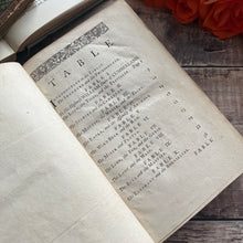 Load image into Gallery viewer, 1757 Fables by the Late Mr Gay Two Volumes in One Quarter Leather Binding Georgian
